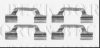 VAG 1J0615231A Accessory Kit, disc brake pads
